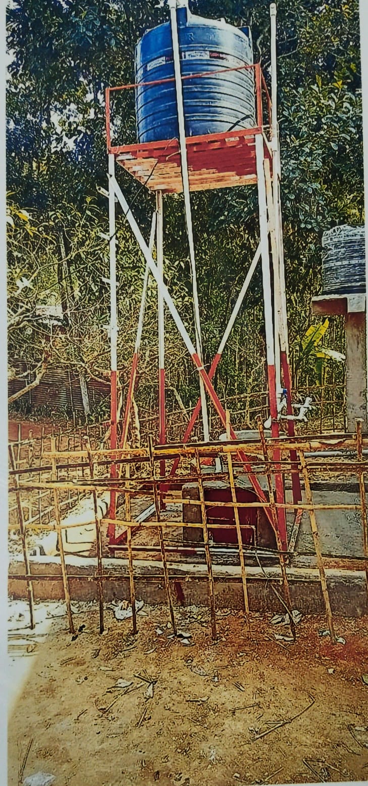 Installation of drinking water facility at 1643 no Arcutepur Grant LP School