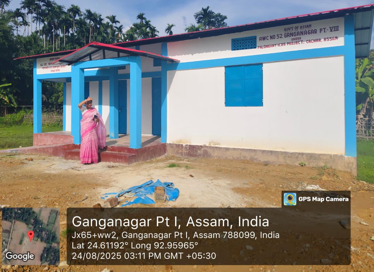 Repairing of Anganwadi Centre No 50 at Ganganagar pt VII