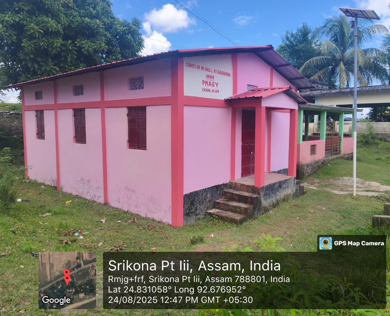 Const of Multi Purpose Hall with Digital Library facility at Ghagrapar Pt II