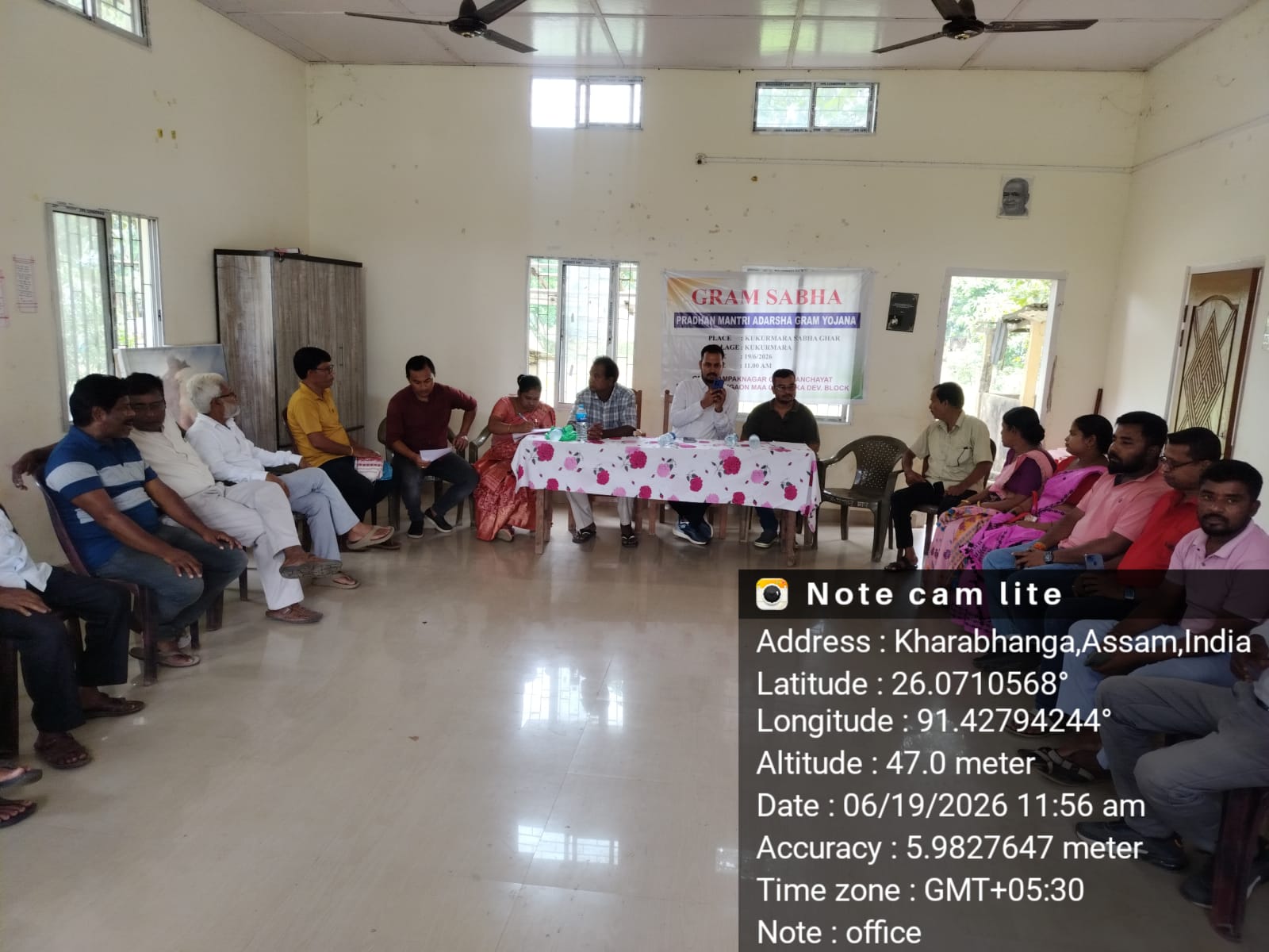 Gram Sabha conducted at Kukurmara village