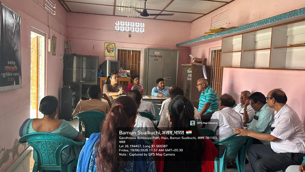 Gram Sabha at Sanpara village