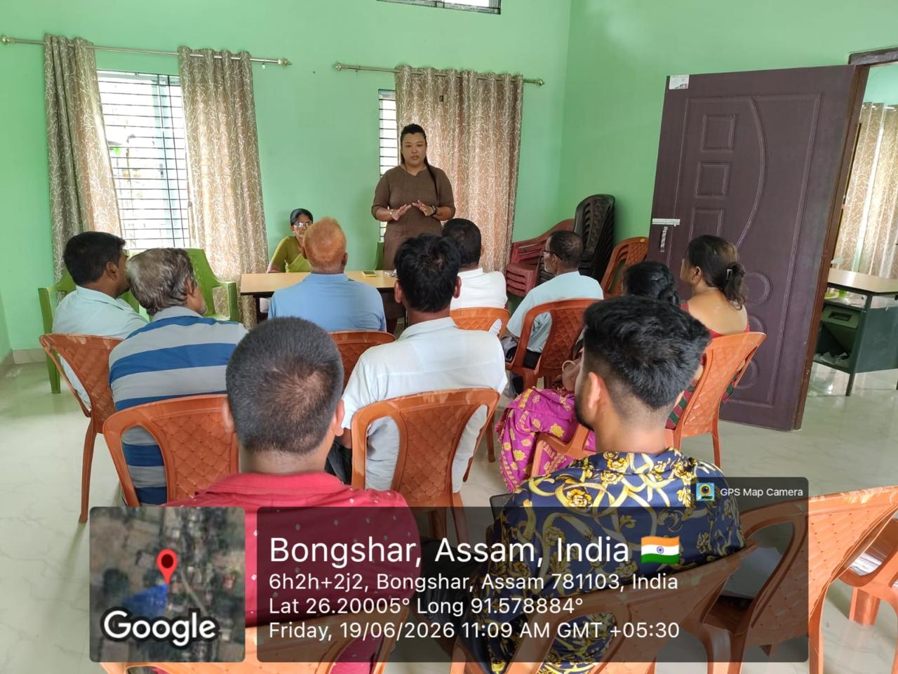 Gram Sabha at Kismat Bansar village