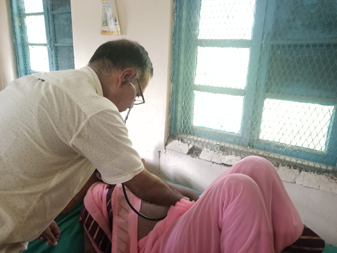 3 Nos of health camp organized by health department